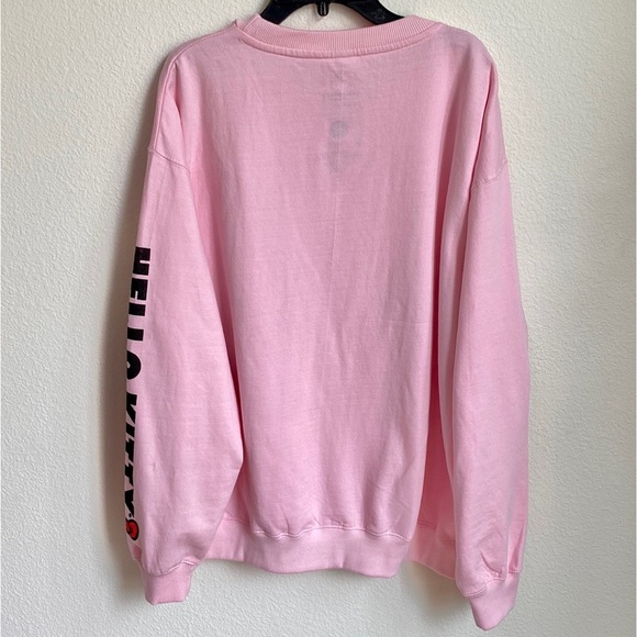 Sanrio Hello Kitty Pink Sweatshirt with Printed Design Size Large - Picture 4 of 7